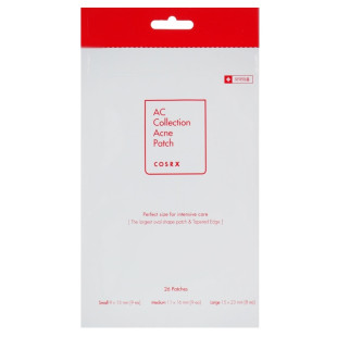 Протизапальні патчі COSRX AC Collection Acne Patch 26ea (POUCH)